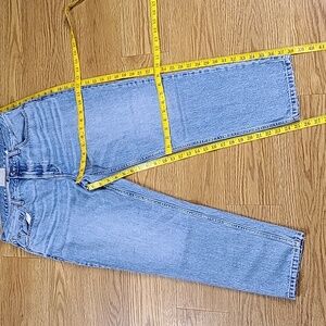 EVERLANE 31x25 REGULAR WOMENS PRE-OWNED FADED STRAIGHT DENIM BLUE JEANS